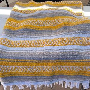 Hand Woven Mexican Blanket